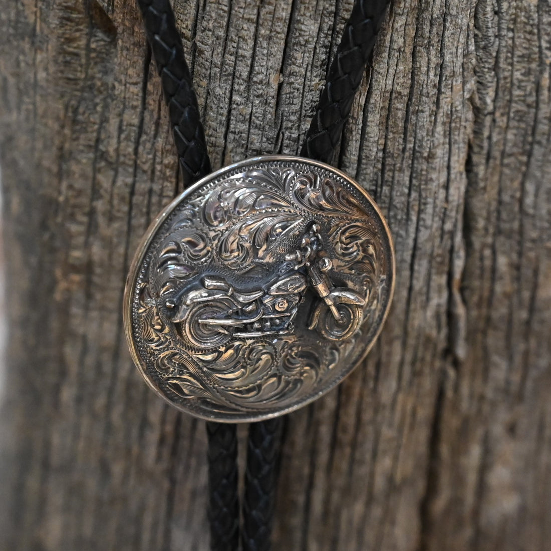 View of bolo tie