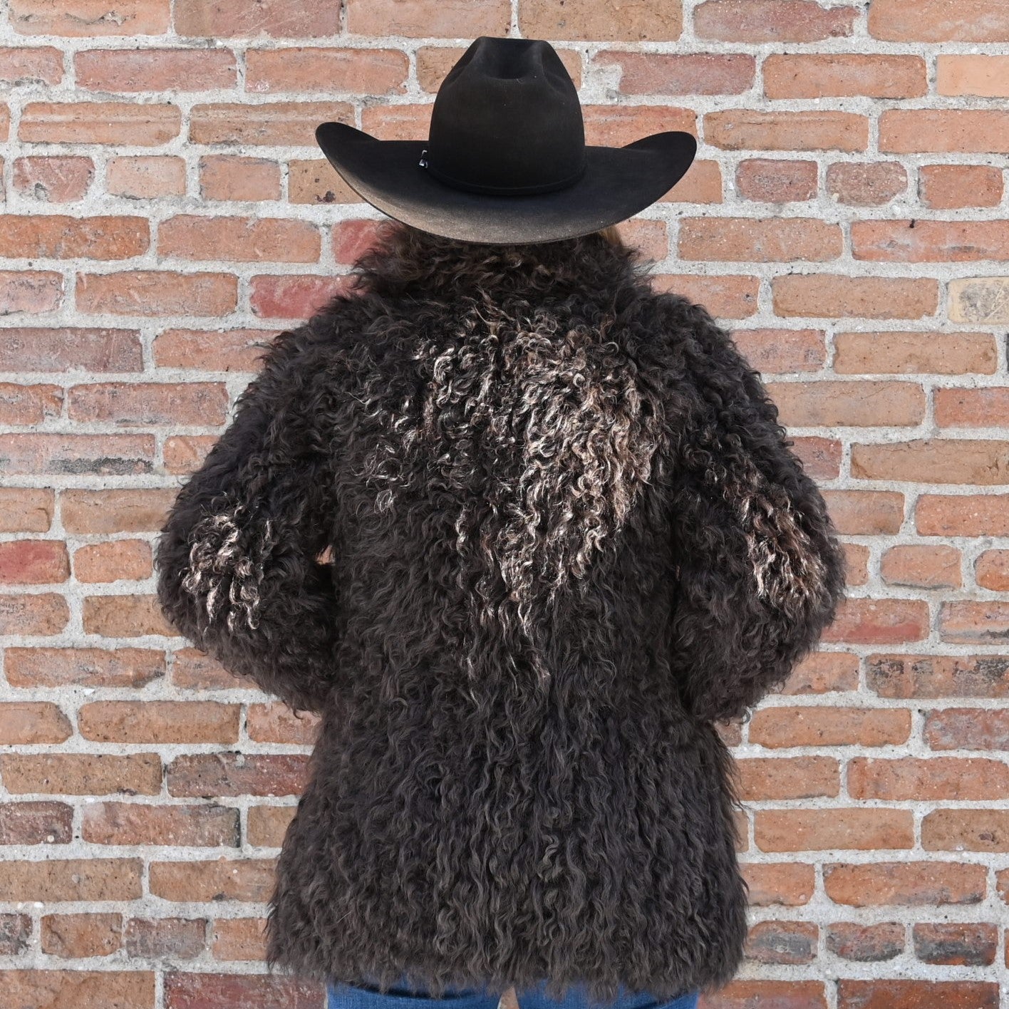 Morris Kaye Kalgon Lamb Jacket view of back