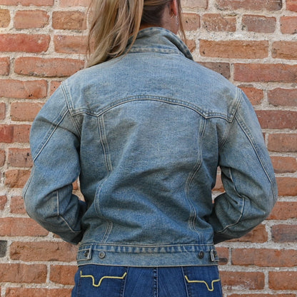 View of back of jacket