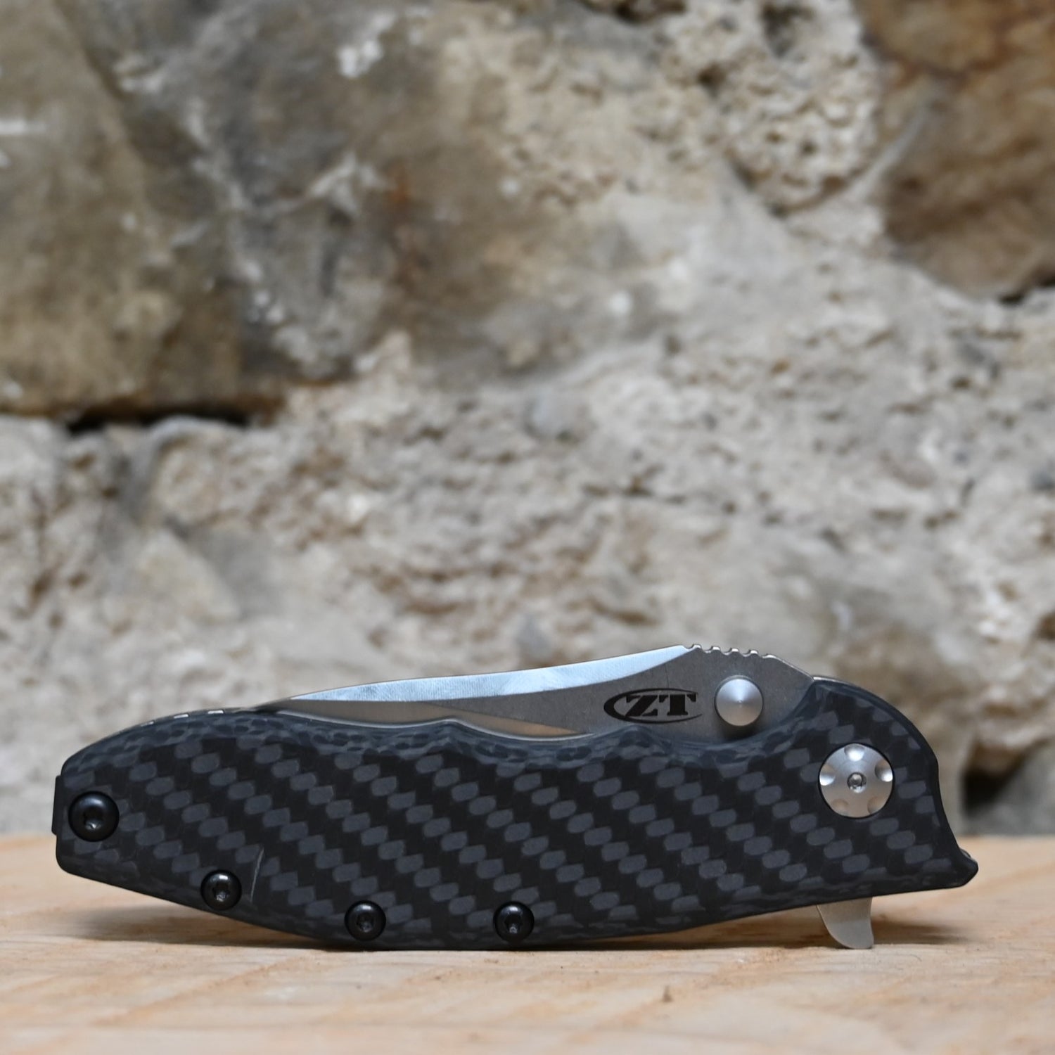 Zero Tolerance Hinderer KVT SW view of knife closed