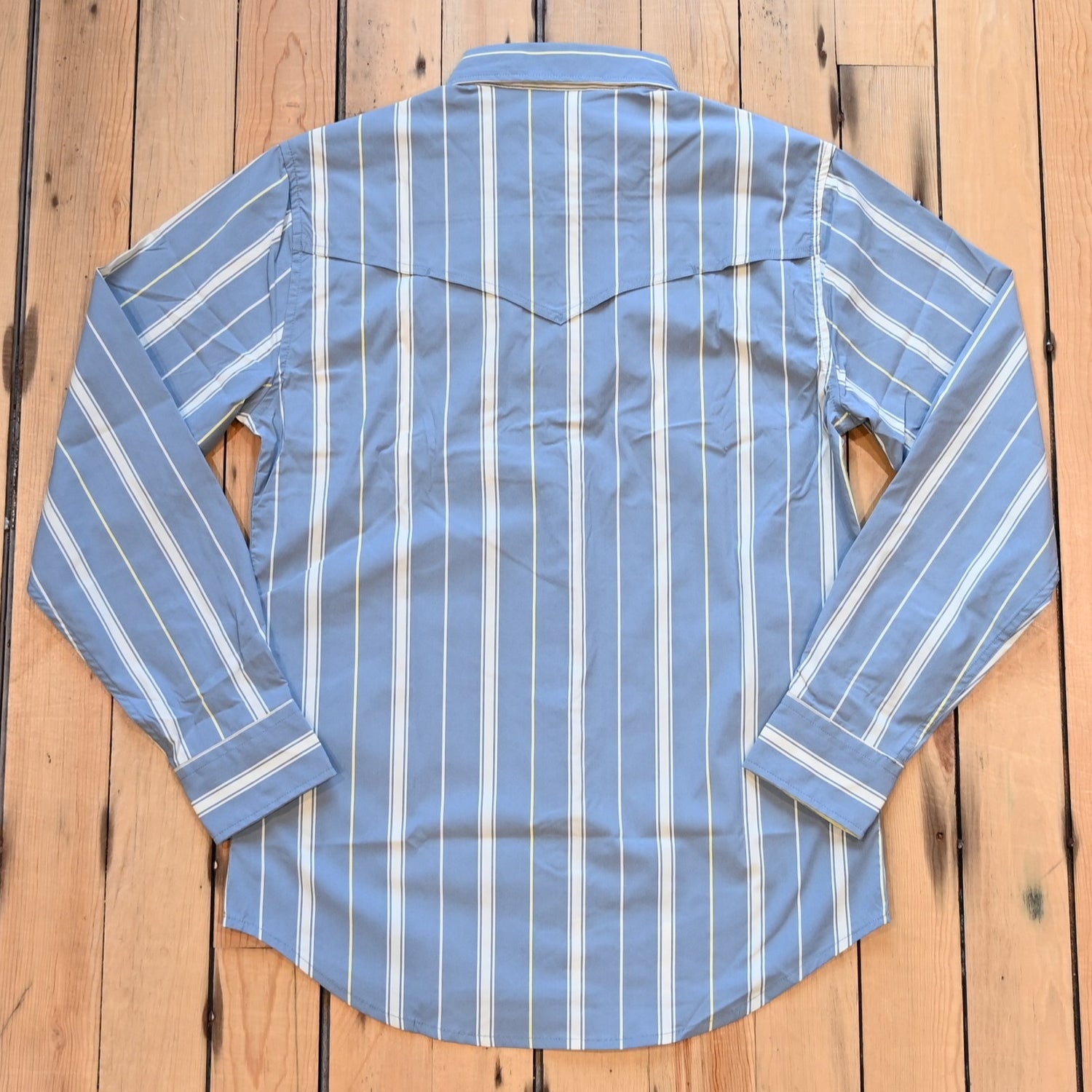 Schaefer RangeTek Western Guide Snap Shirt in Rusk with pearl snaps and vented back