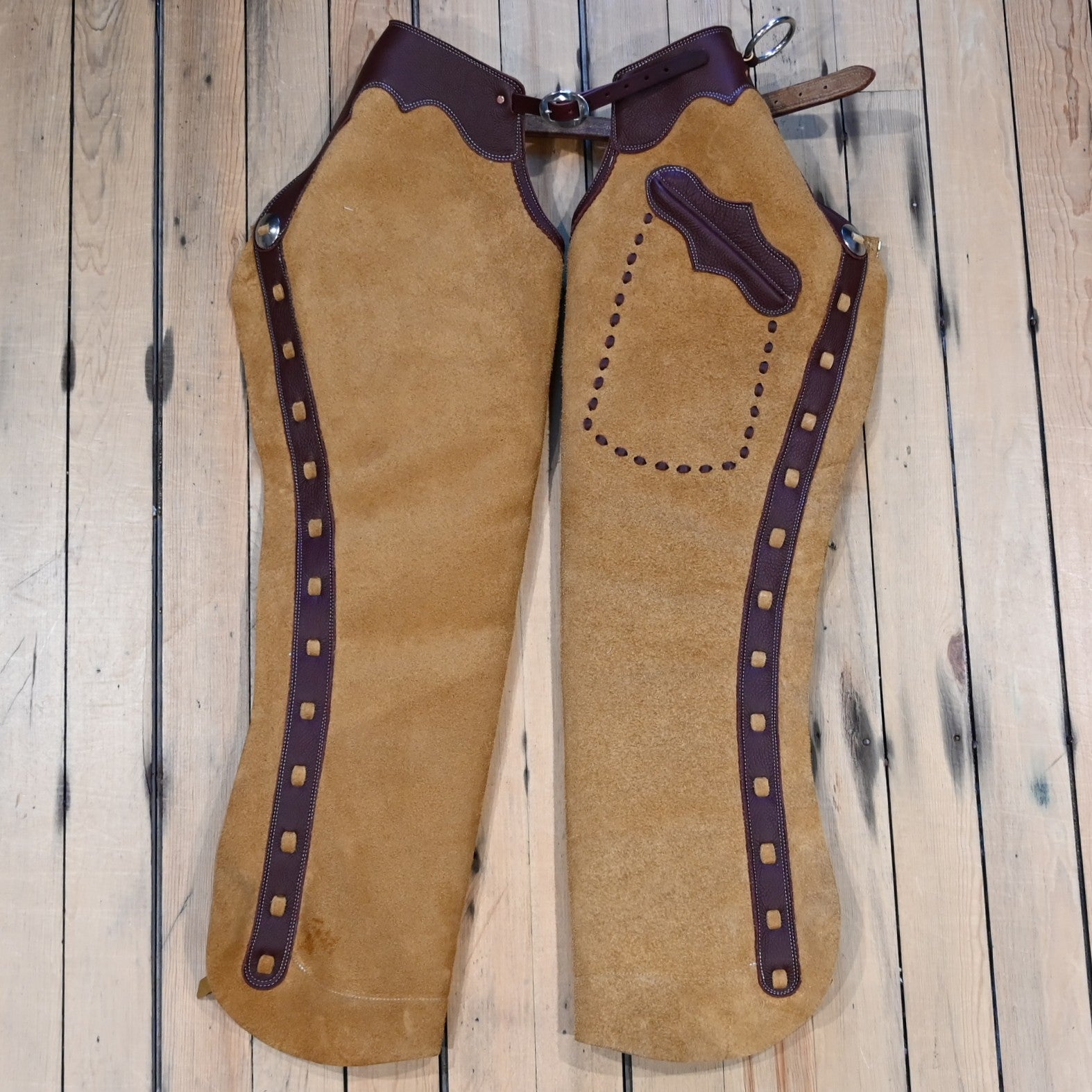 Rockin’ Y Saddlery Arizona Work Chaps - Fleece-Lined – Atomic 79