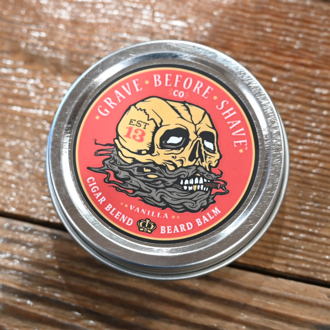 Grave Before Shave Beard Balm in Cigar Blend