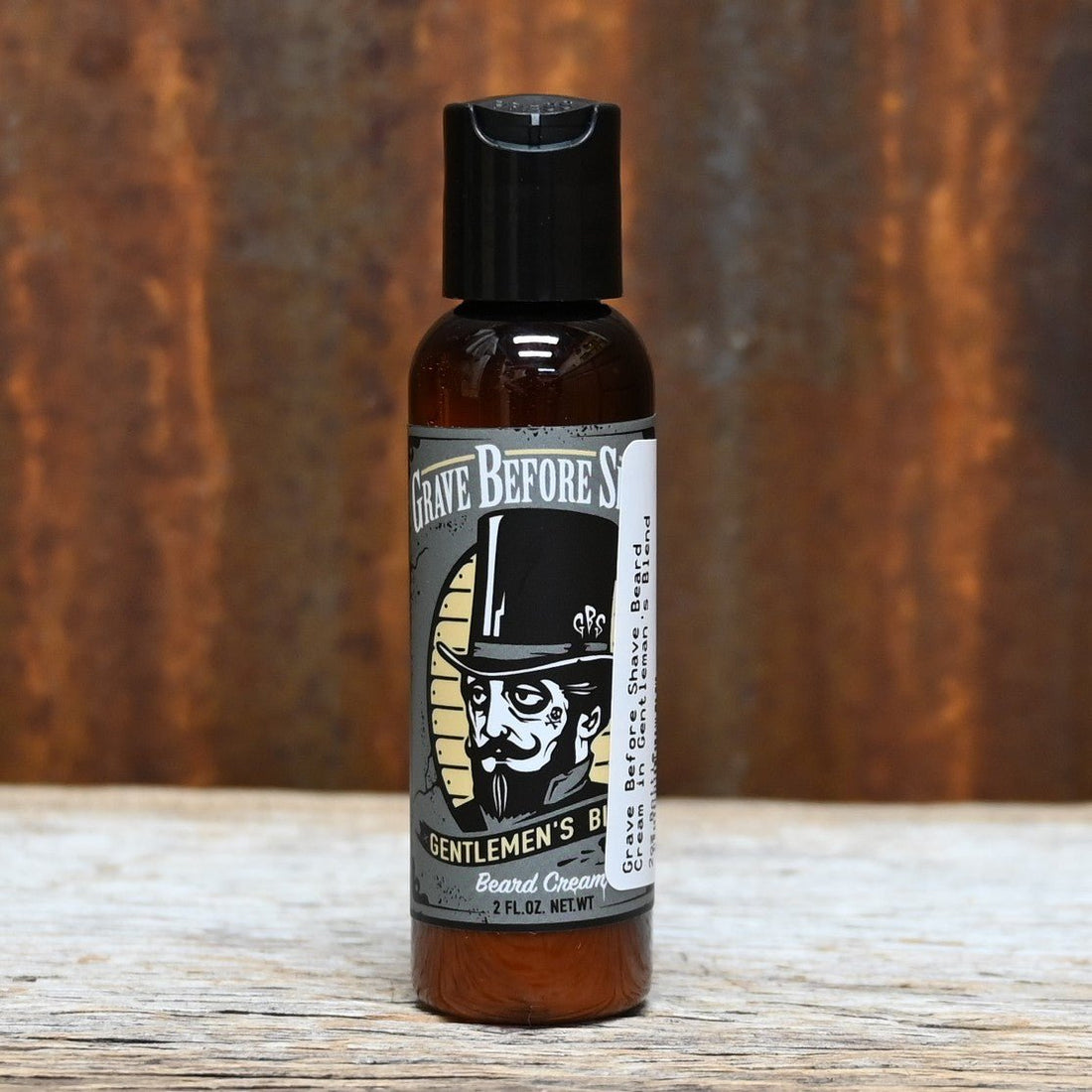 View of beard cream