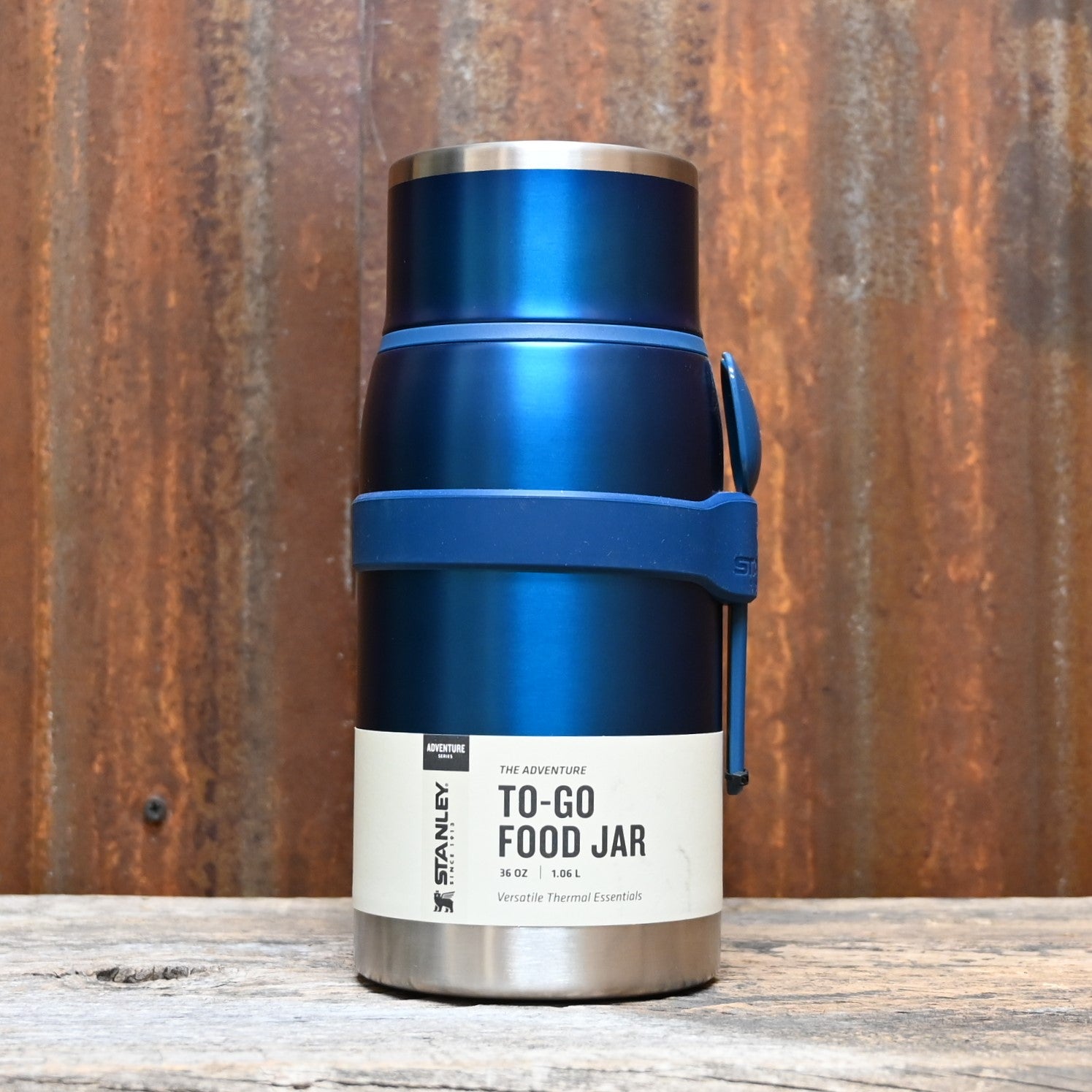 View of food jar