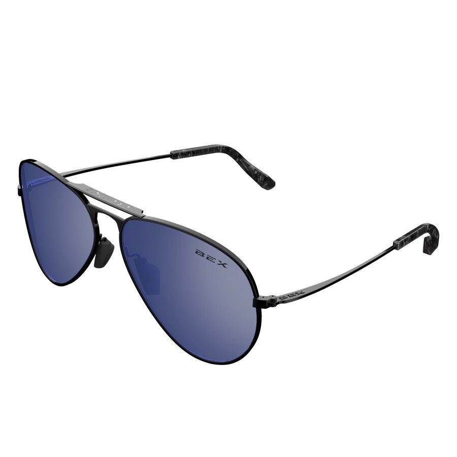 View of side of sunglasses