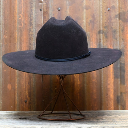 View of front of hat