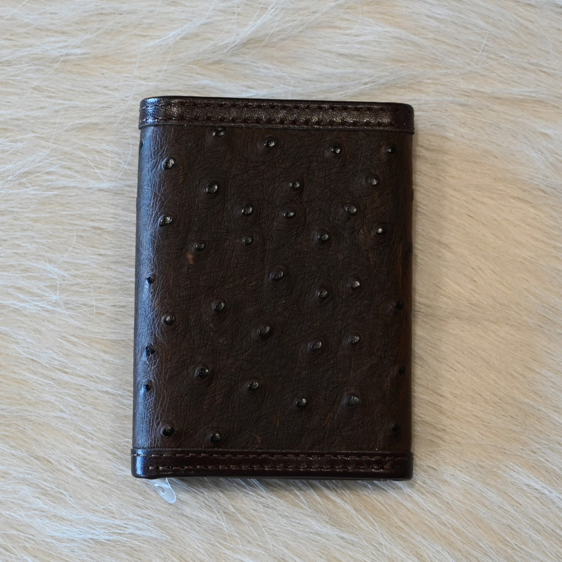 View of back of wallet