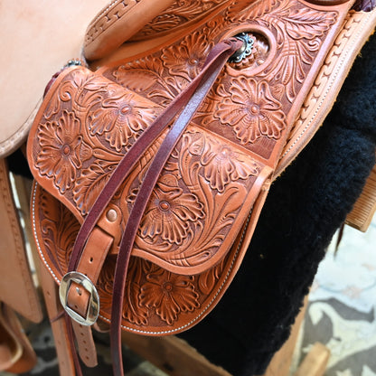 View of saddle bag