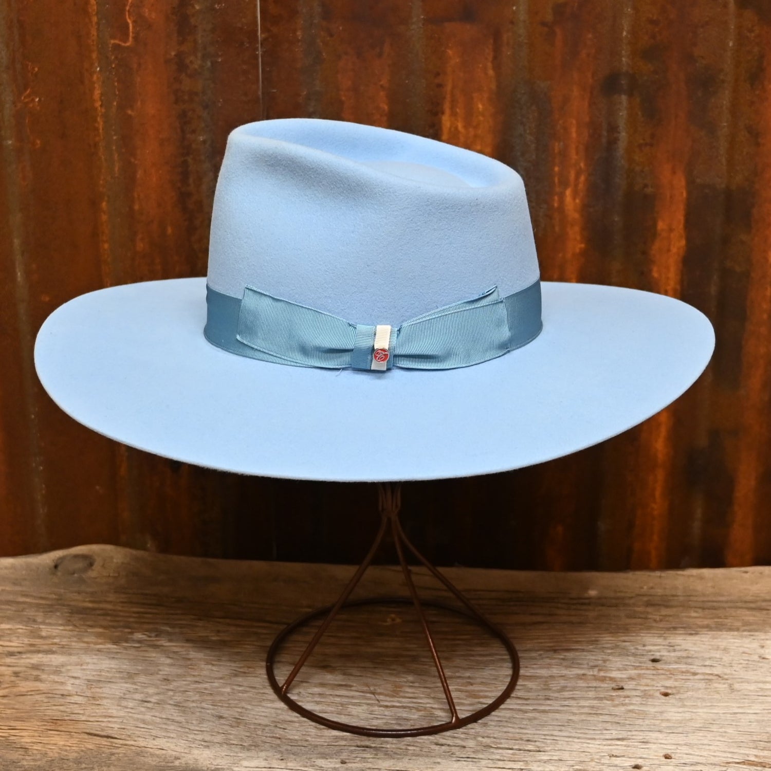 View of side of hat