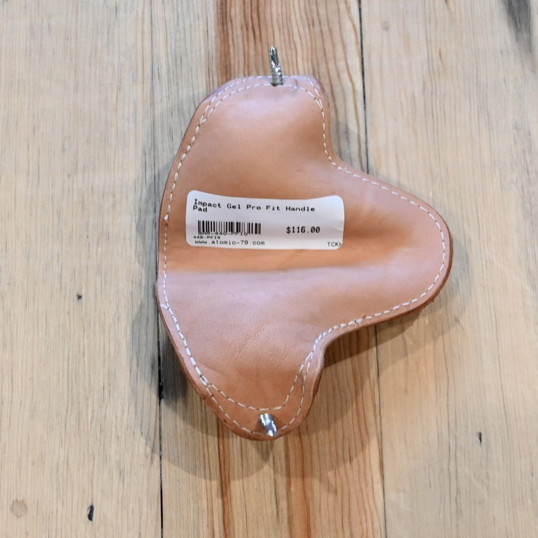 View of handle pad