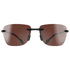 View of front of sunglasses