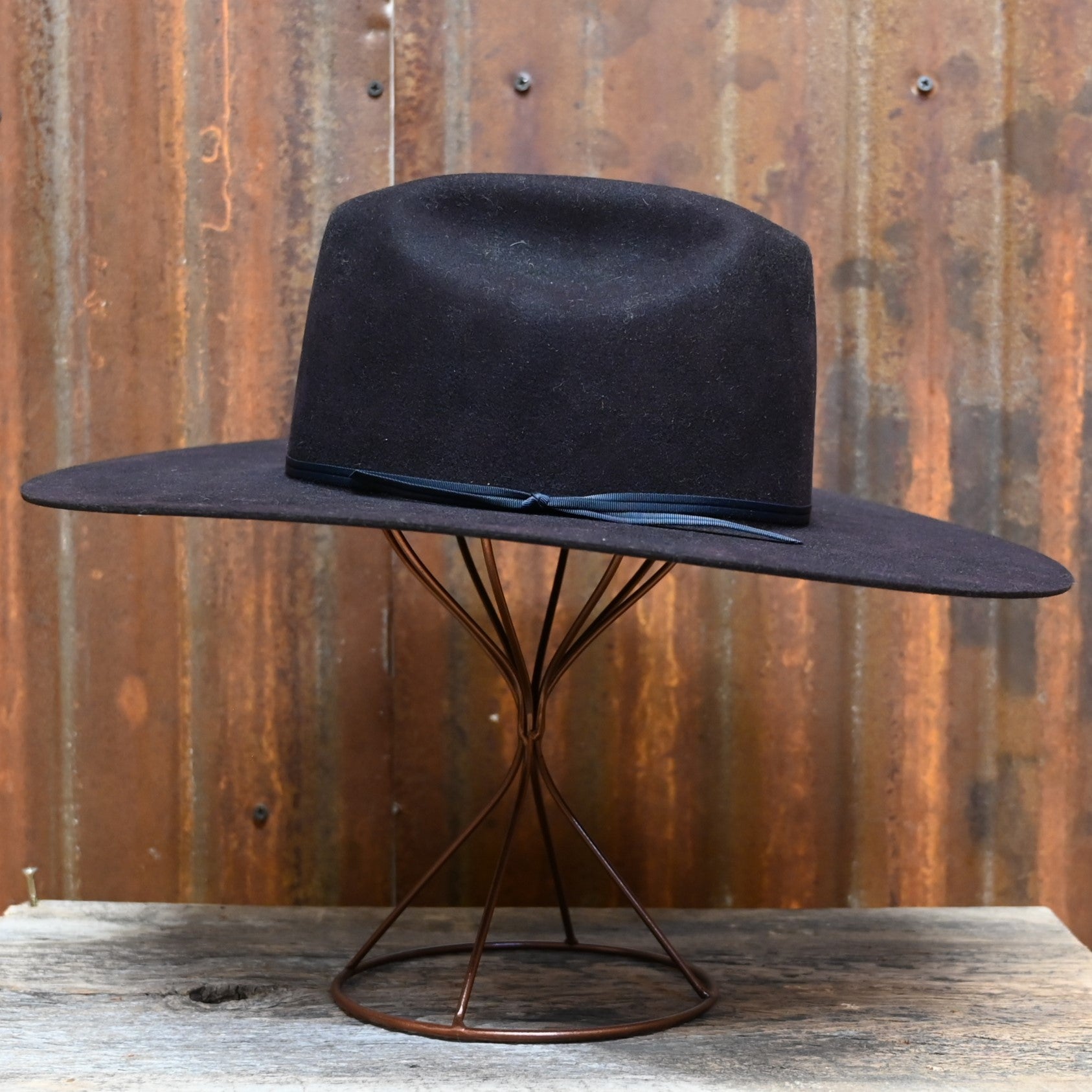 View of side of hat