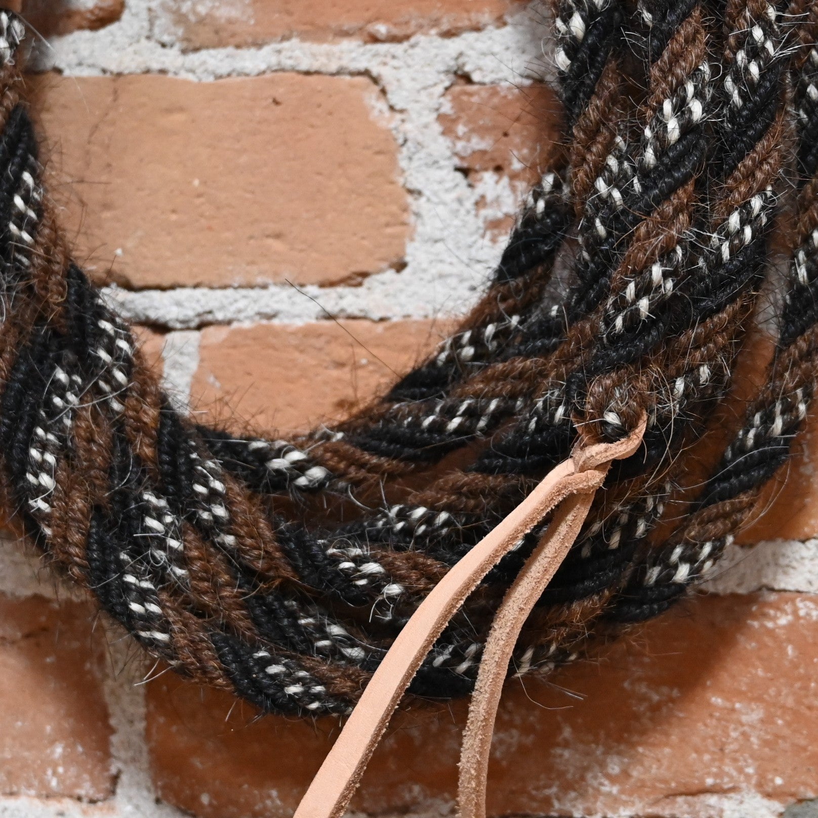 6 Strand Mane Hair Rope Macate- 1/2&quot; X 22&