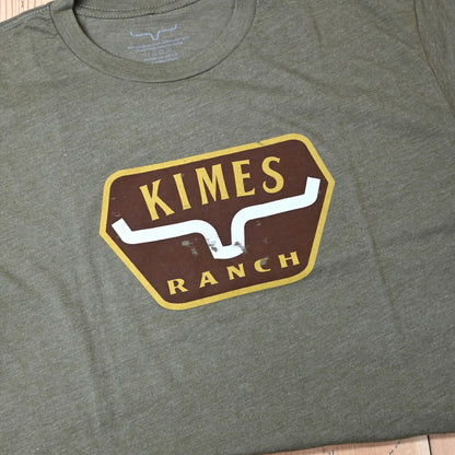 Kimes Ranch Mens The Distance Tee view of logo