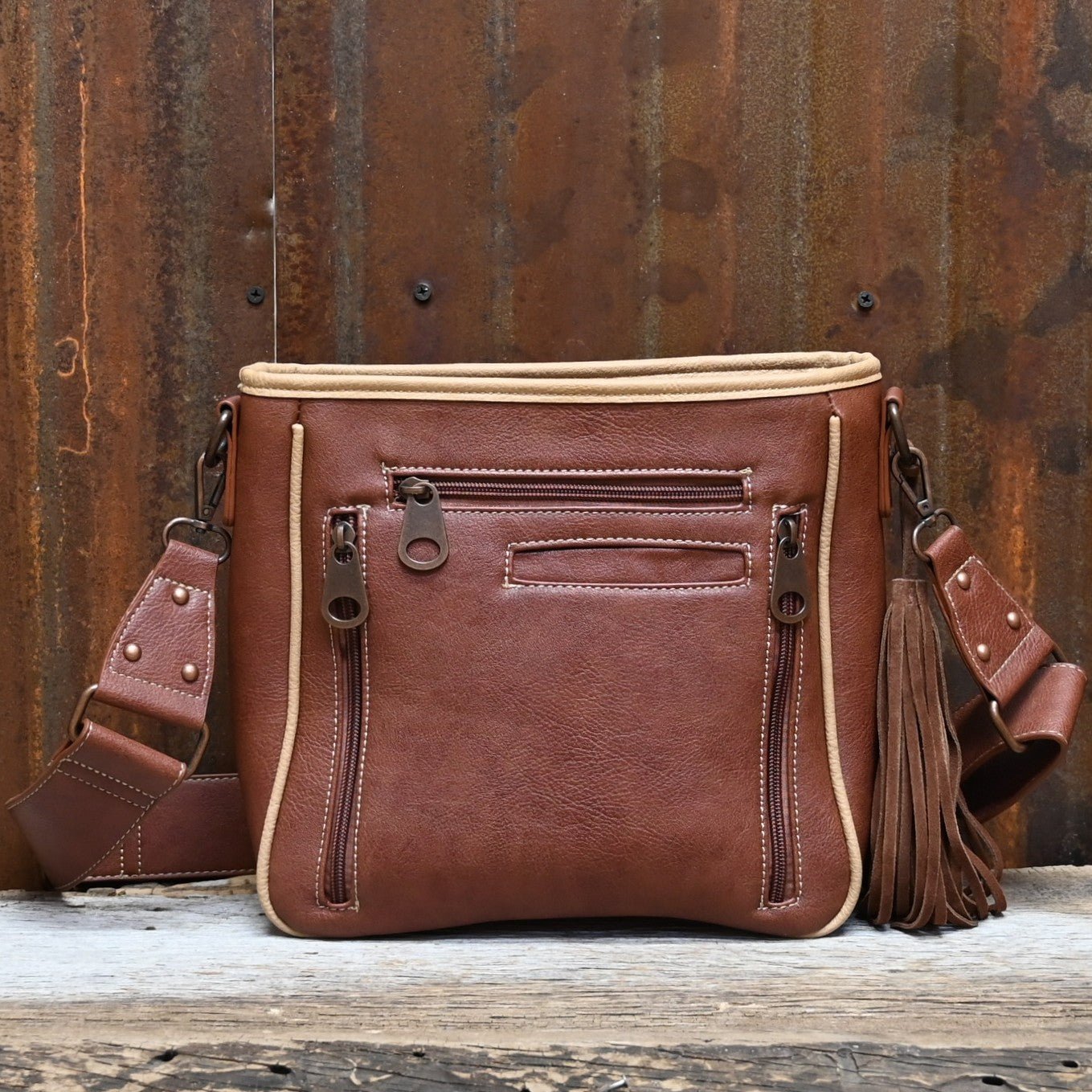 View of back of bag