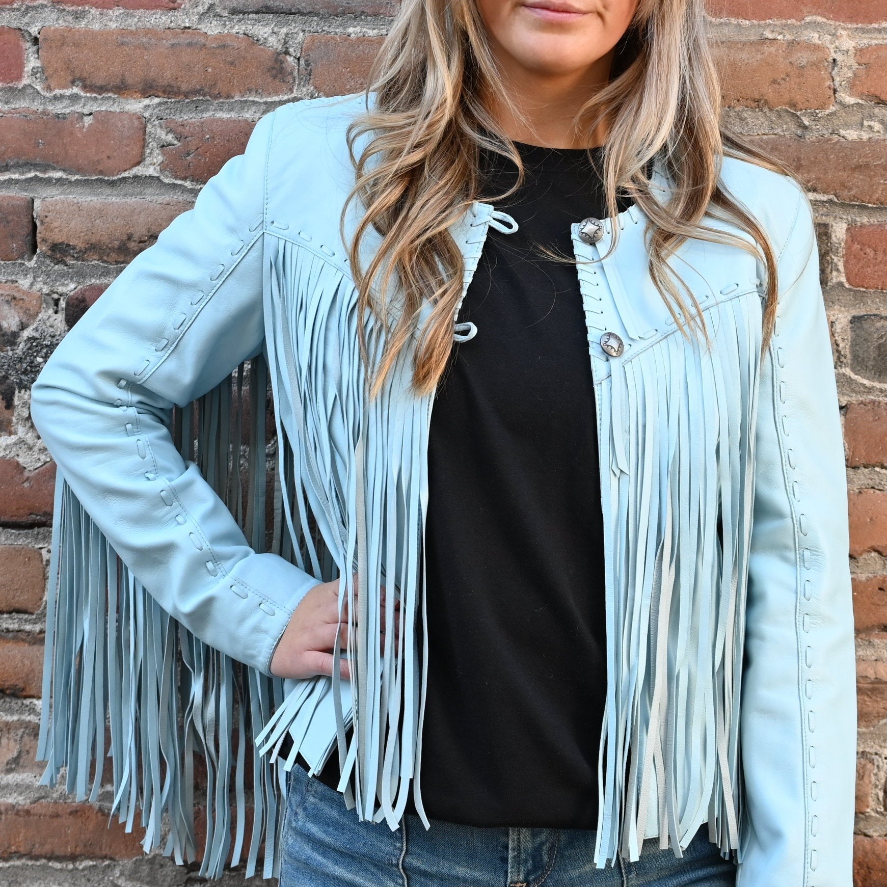 Double D Ranch Fringe Sonora Jacket view of front