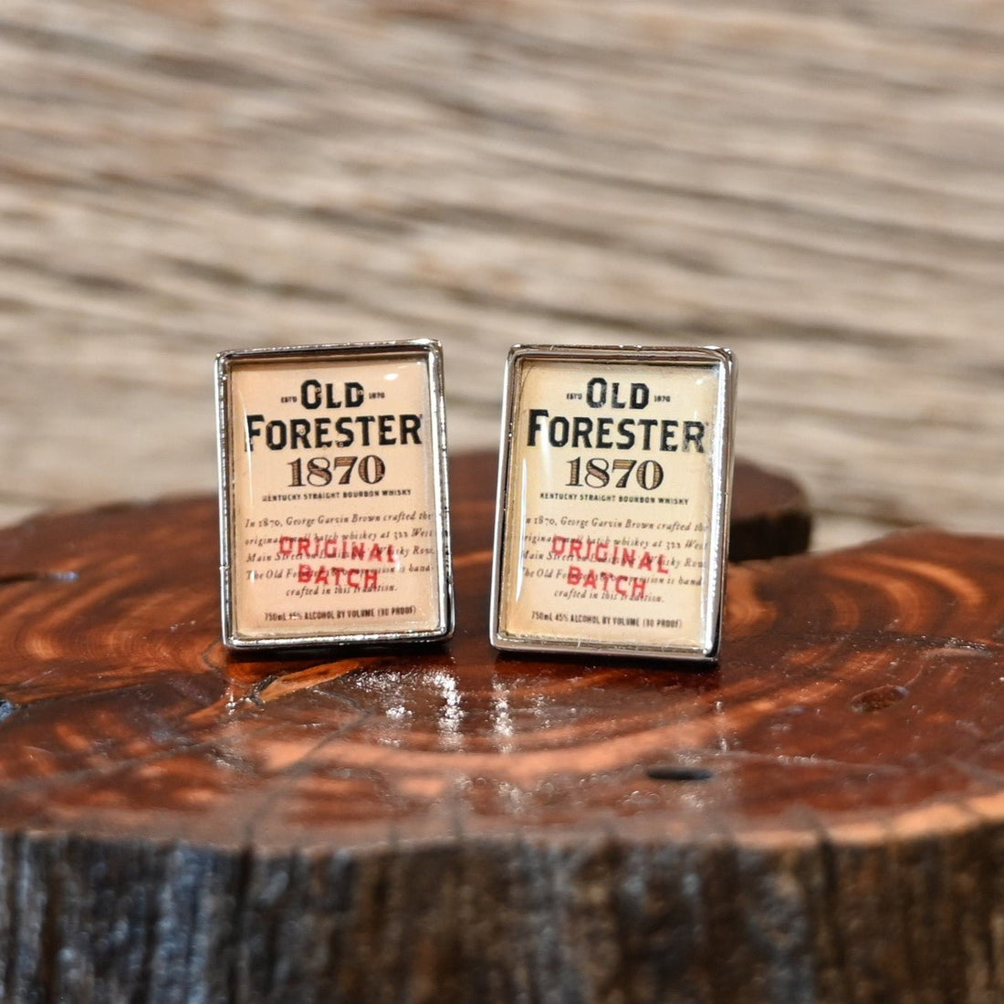 Bourbon Row Cufflinks - Old Foresters