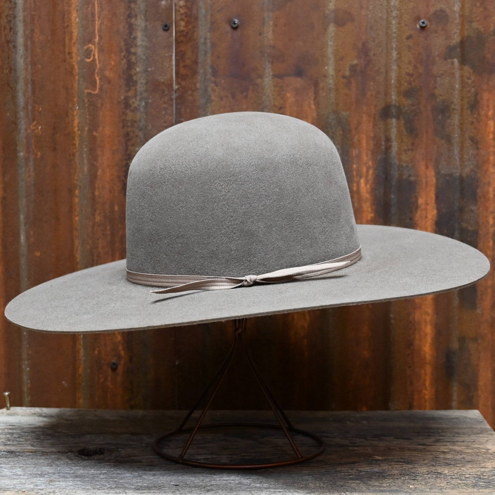 View of side of hat