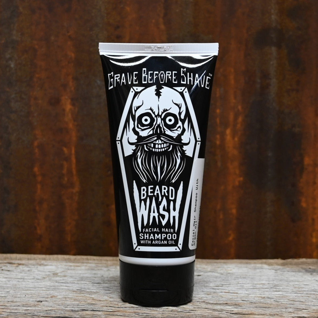 View of beard wash