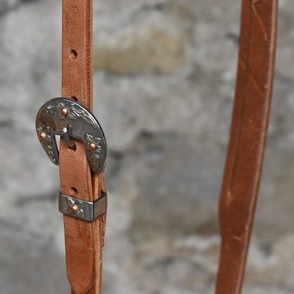 Berlin Custom Leather Split Ear Headstall