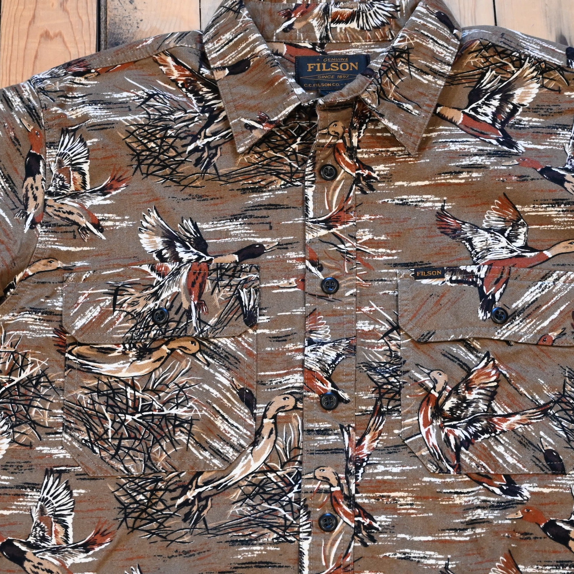 Filson Field Flannel Shirt – In Marsh Scenic