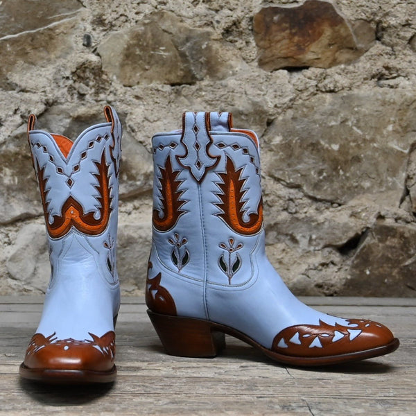 Vintage Blue dream Western hot boots.