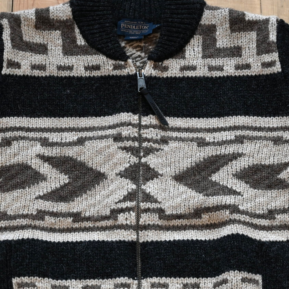 View of detail of sweater