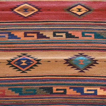 Escalante Rugs Hand Woven by Pedro Gutierrez view of pattern