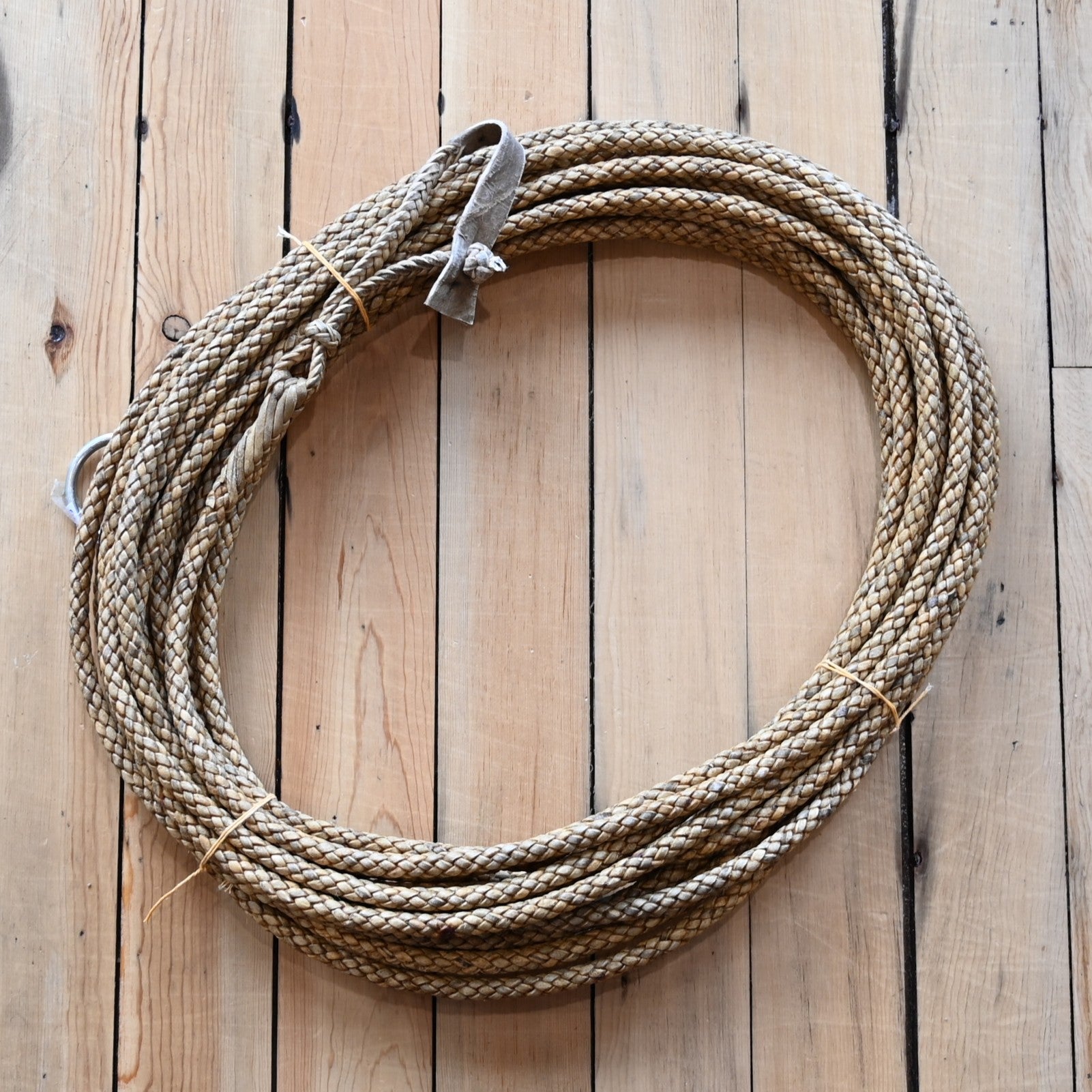 Braided Riata Rope Traditional Rawhide Braiders 8 Plait Reata – Atomic 79