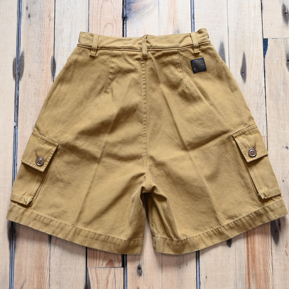 View of back of shorts