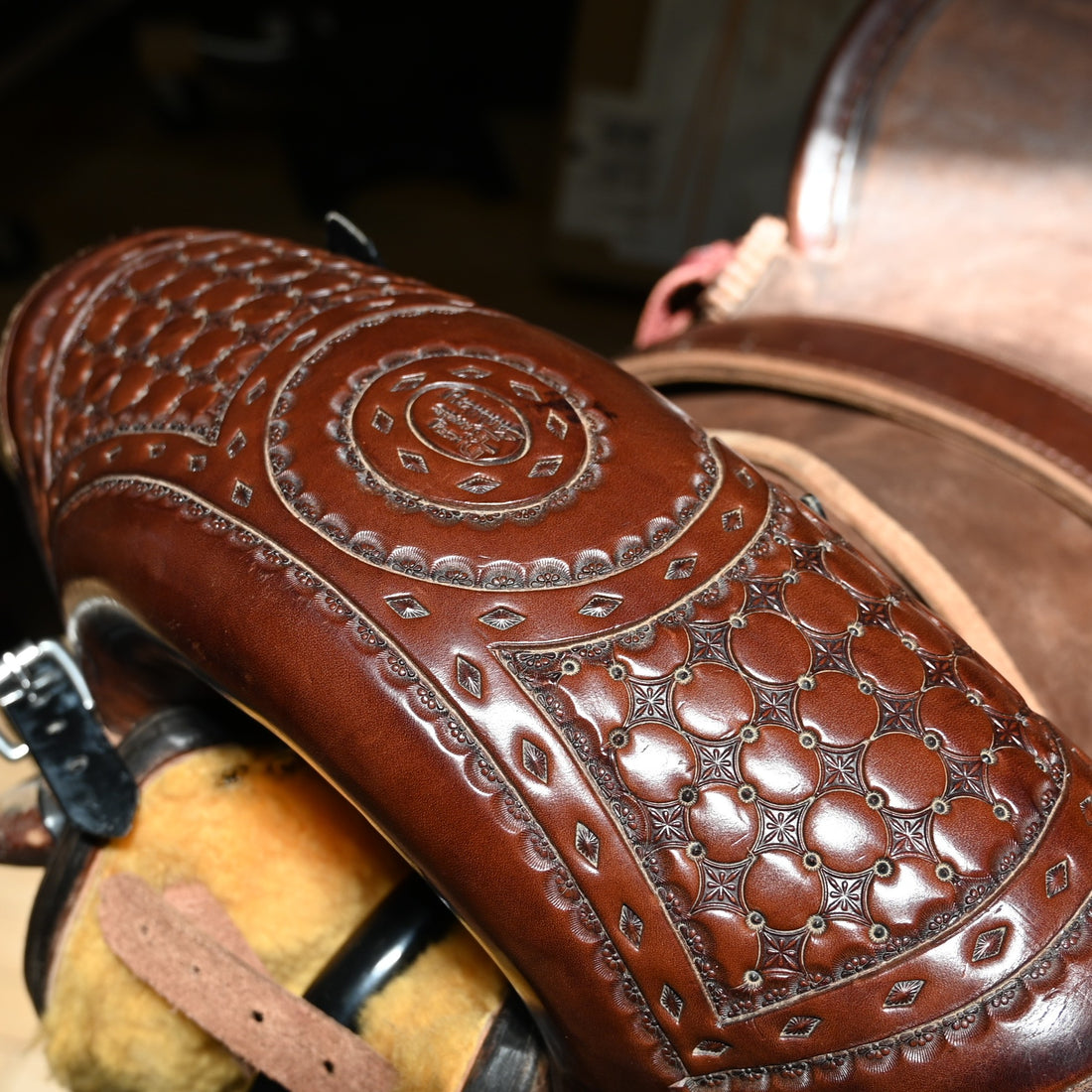 View of saddle