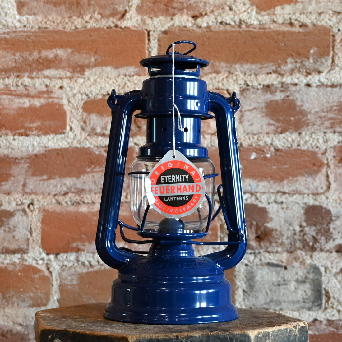 Blue Galvanized Feuerhand Lantern