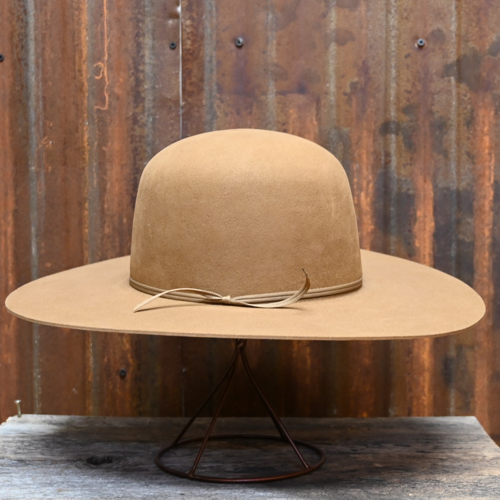 View of side of hat