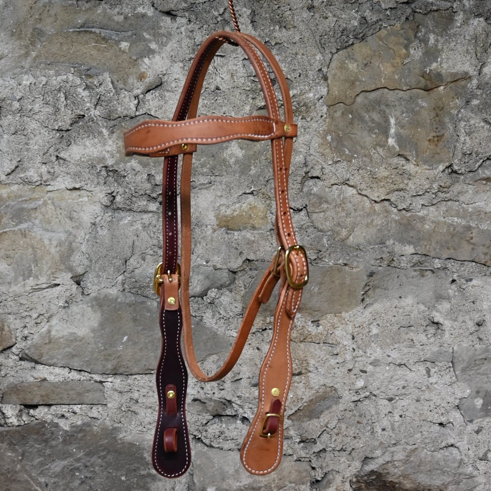 Cowboy Headstall view of headstall