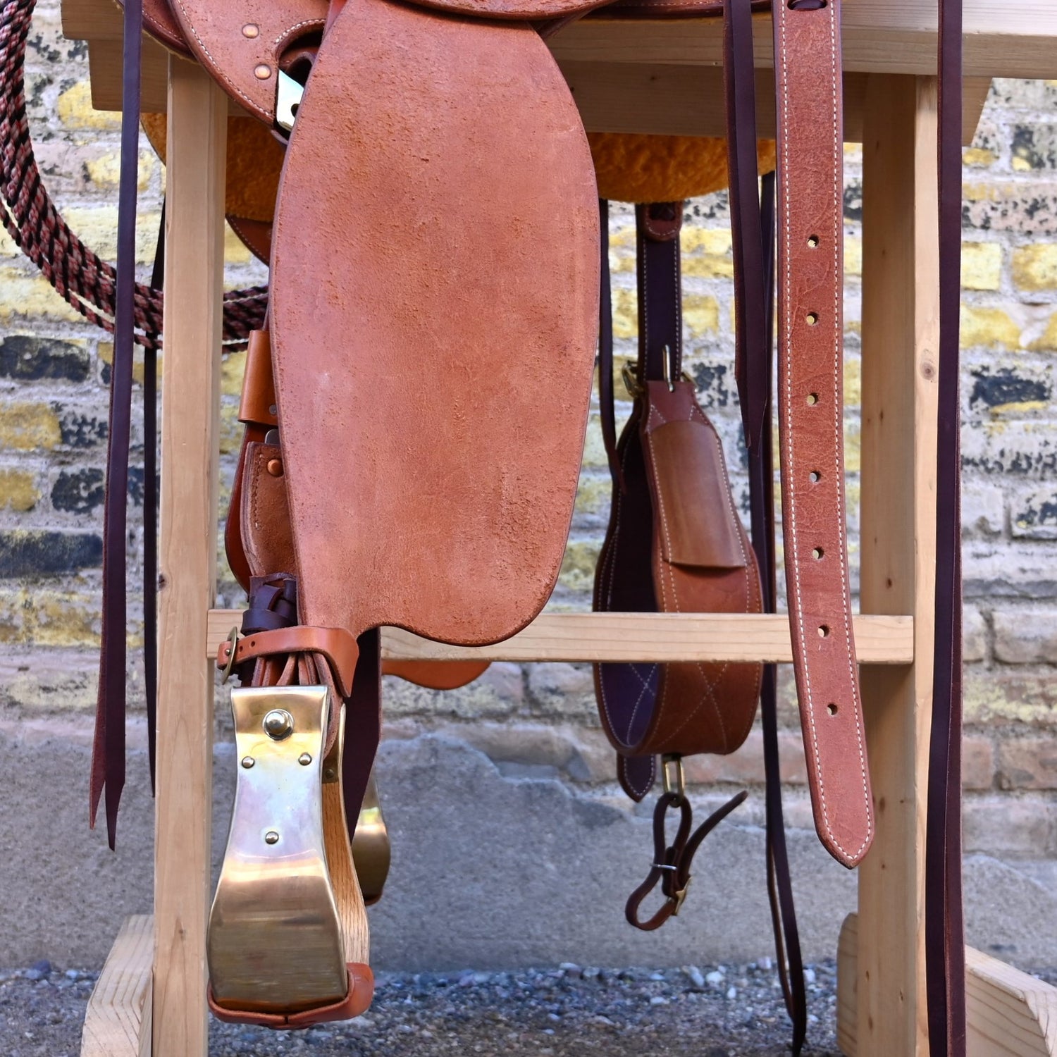 View of stirrups