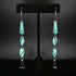 View of earrings