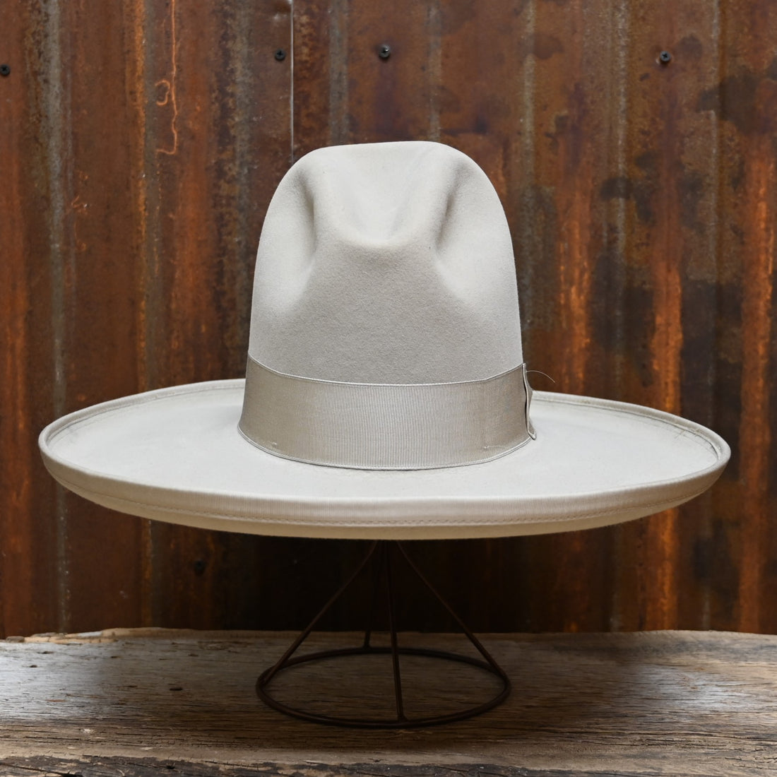 Stetson Tom Mix Style Hat in 6x Silverbelly