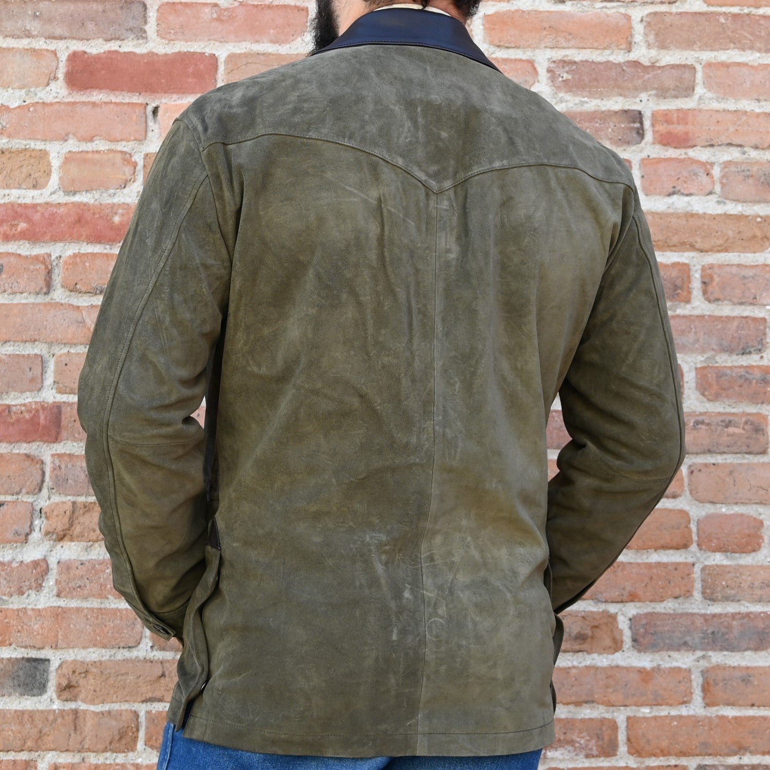 View of back of jacket