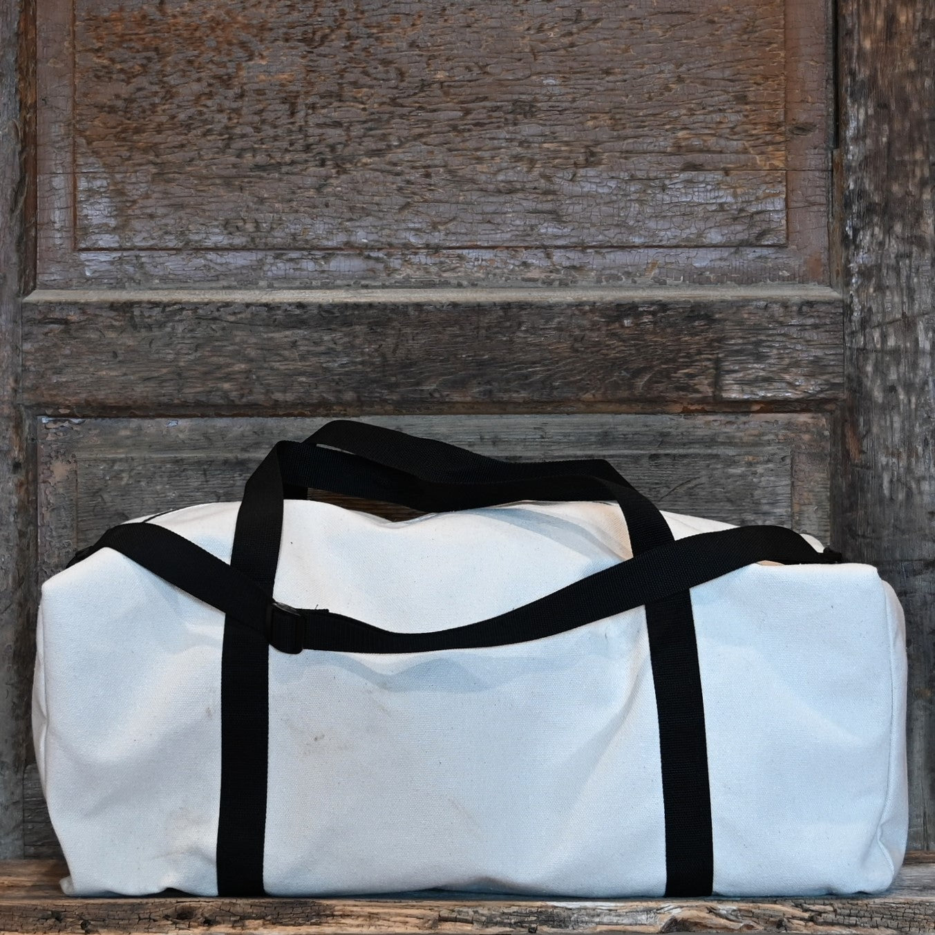 View of duffle bag