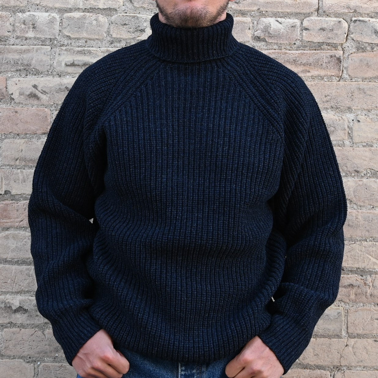 View of front of sweater