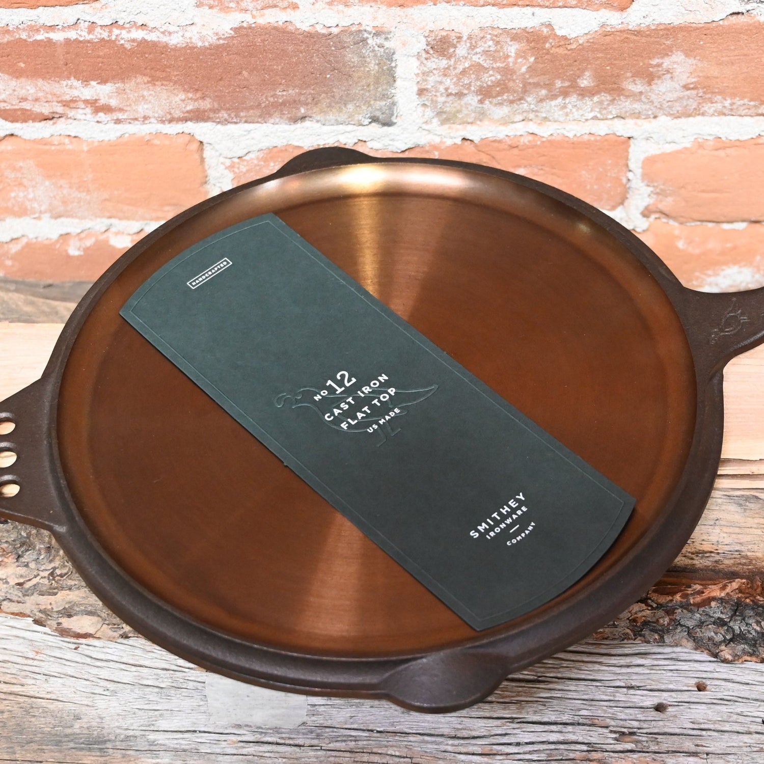 Smithey Cast Iron 2-in-1 Flat-Top Griddle & Skillet, 10 or 12 on