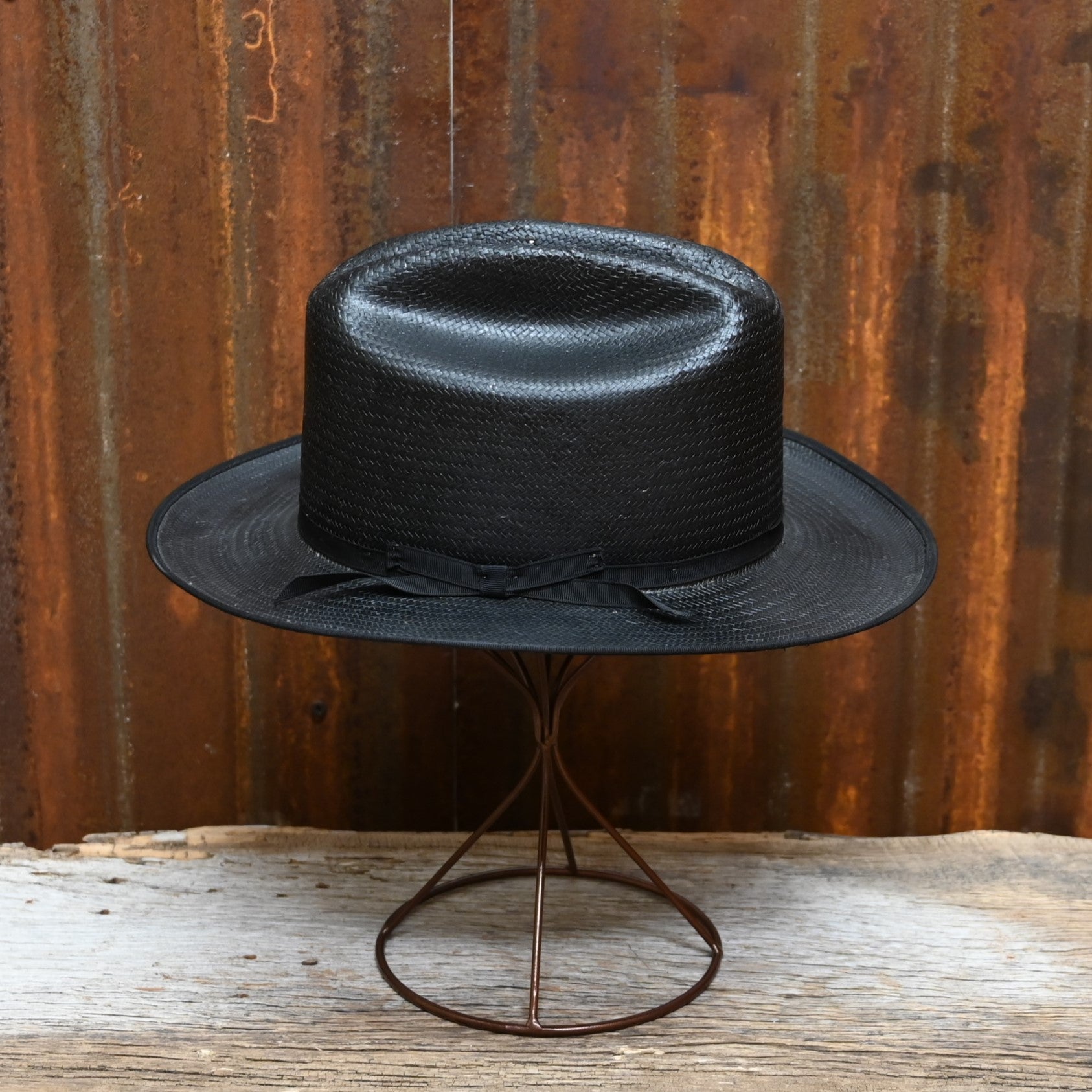 View of side of hat