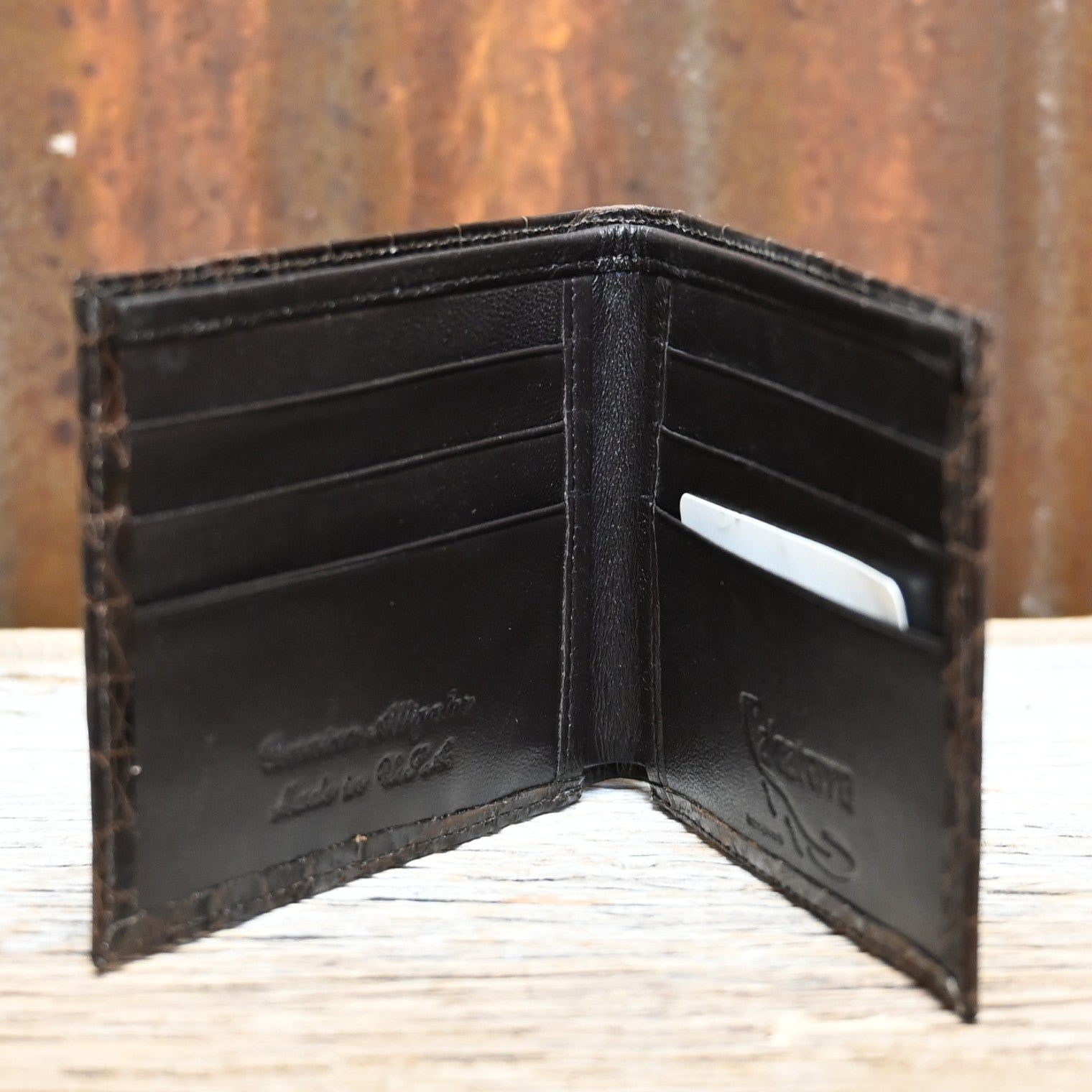 View of wallet