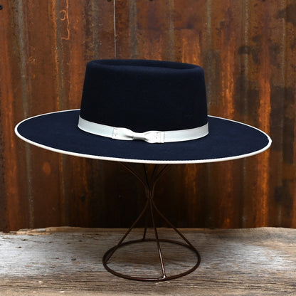 View of side of hat