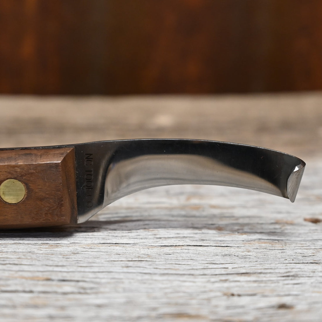 Straight Blade Long Handle Hoof Knife