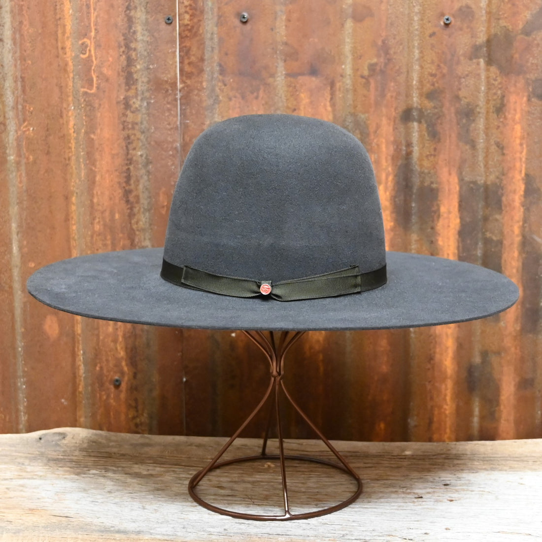 View of side of hat