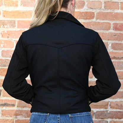 View of back of jacket