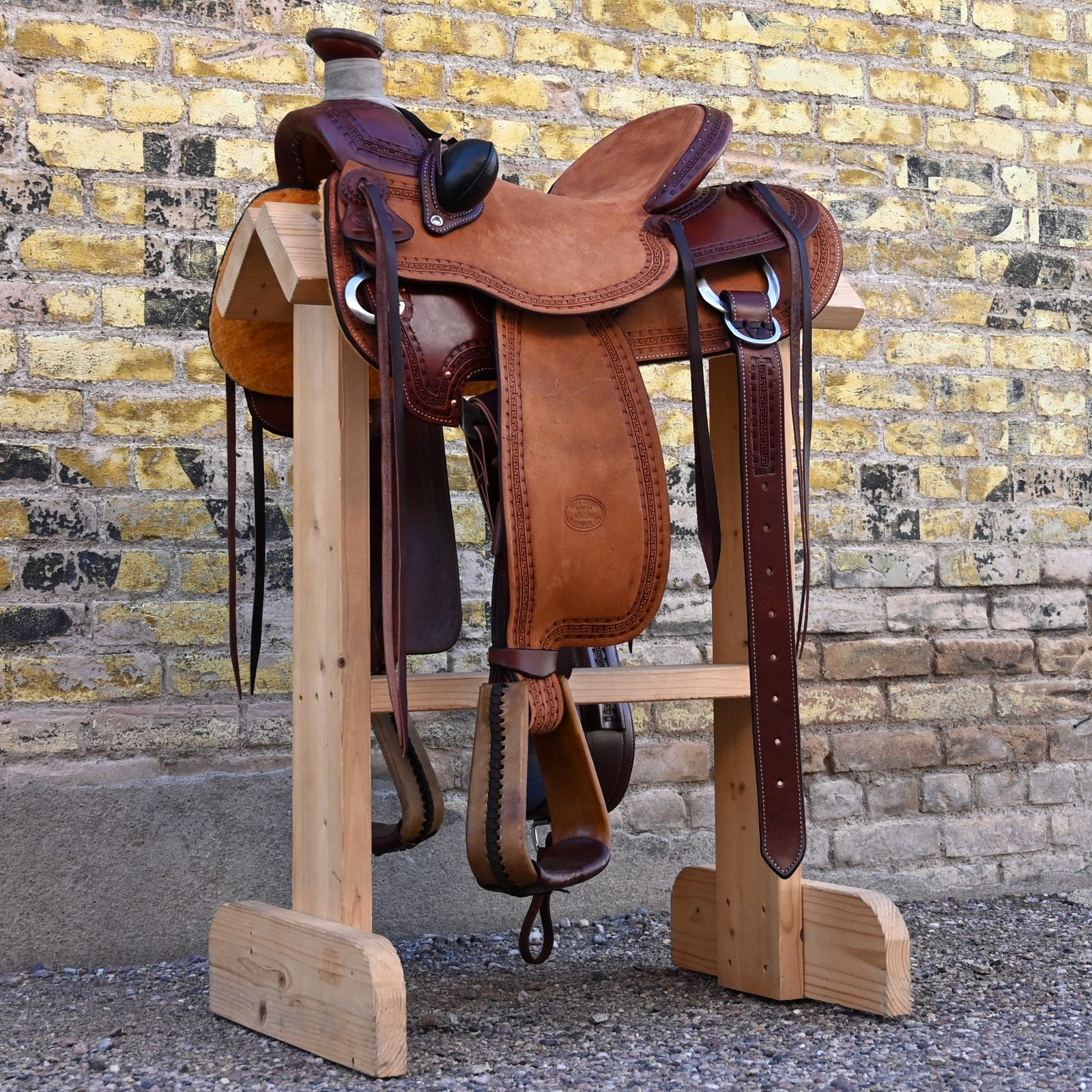 View of saddle