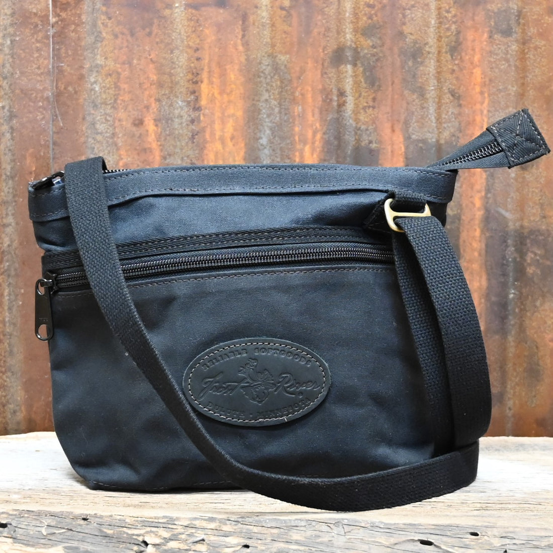 Large Urban Field Bag in Heritage Black view of bag